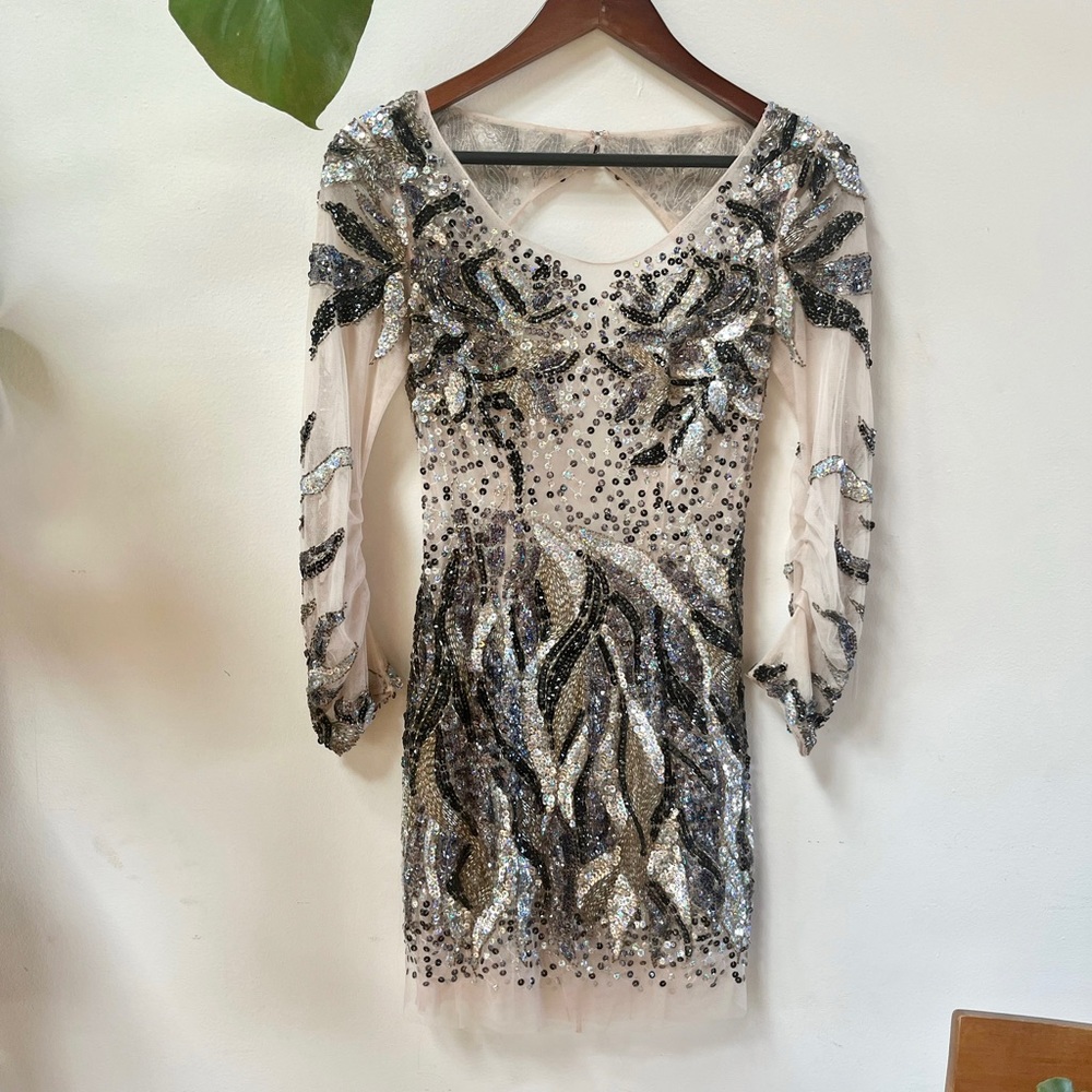 Sequin minidress
